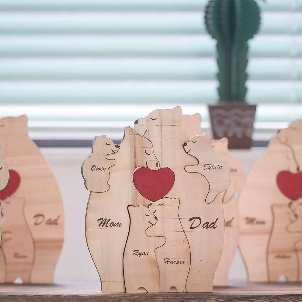 Ortur engraving bear jigsaw puzzle