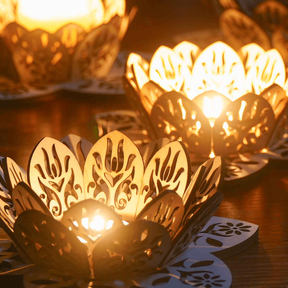 Ortur engraving candle holder