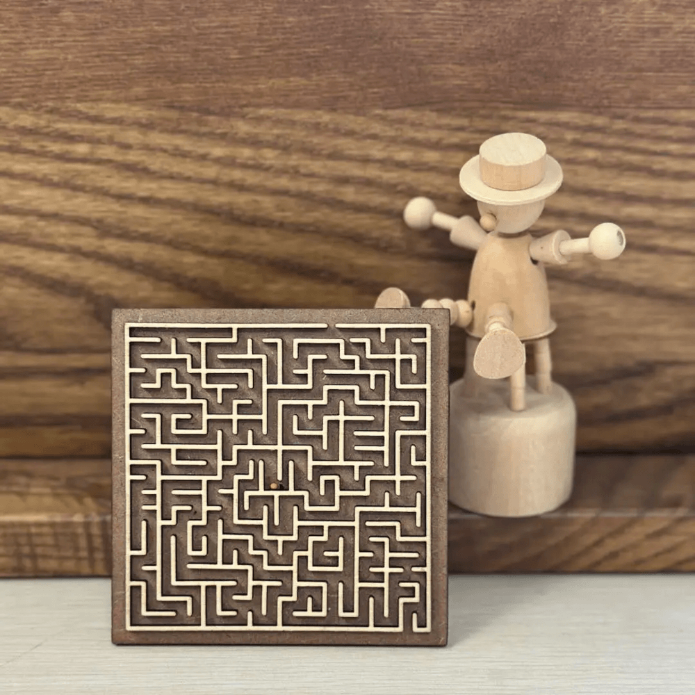 Ortur engraving maze