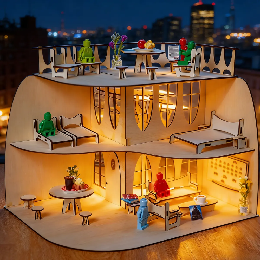 Ortur engraving mini furniture