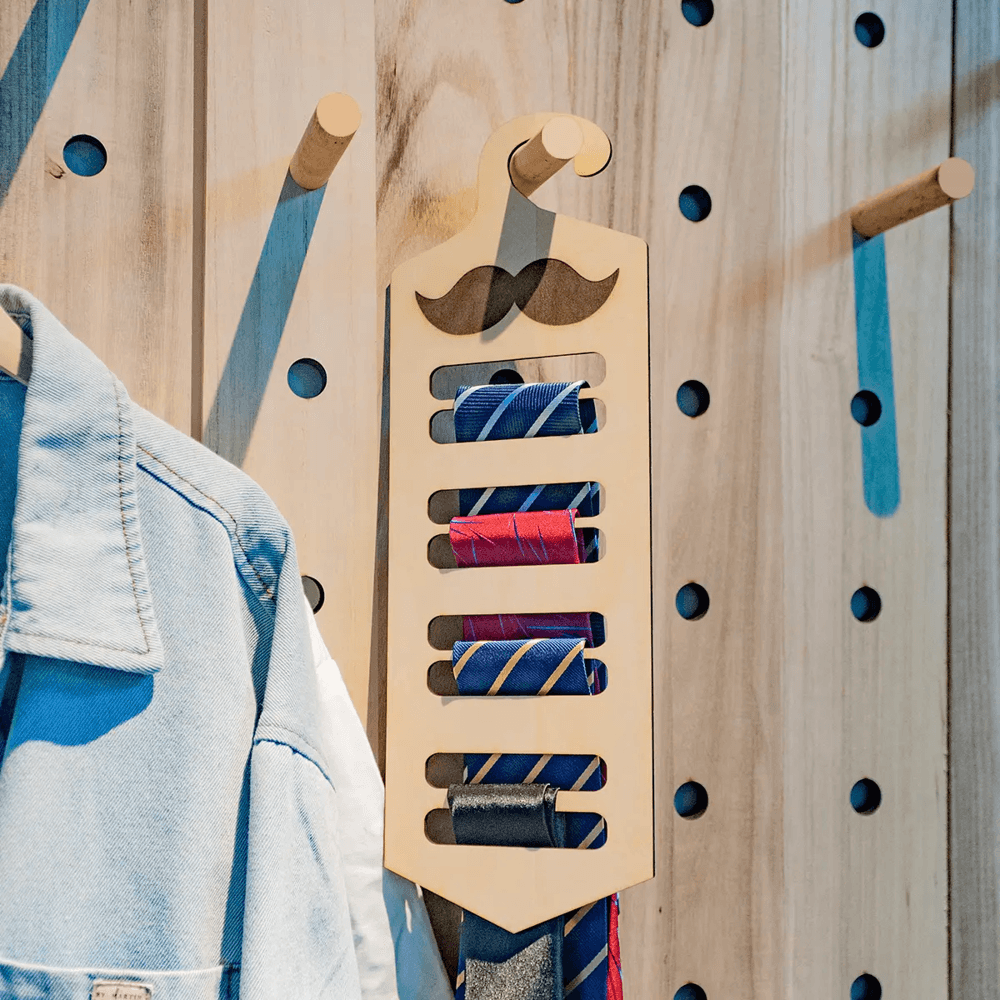 Ortur engraving tie rack