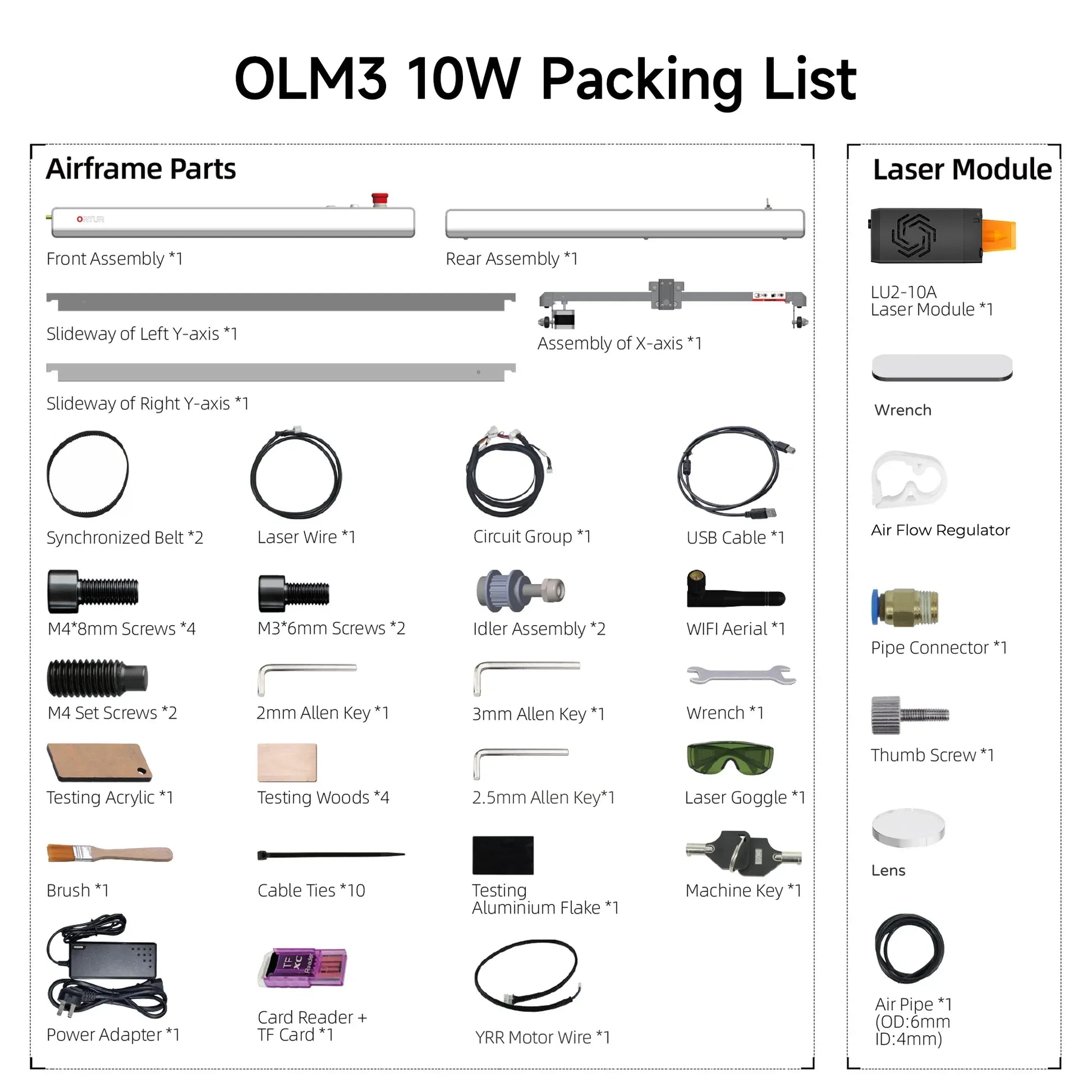 Ortur Laser Master 3 (LM3) Laser Engraving & Cutting Machine